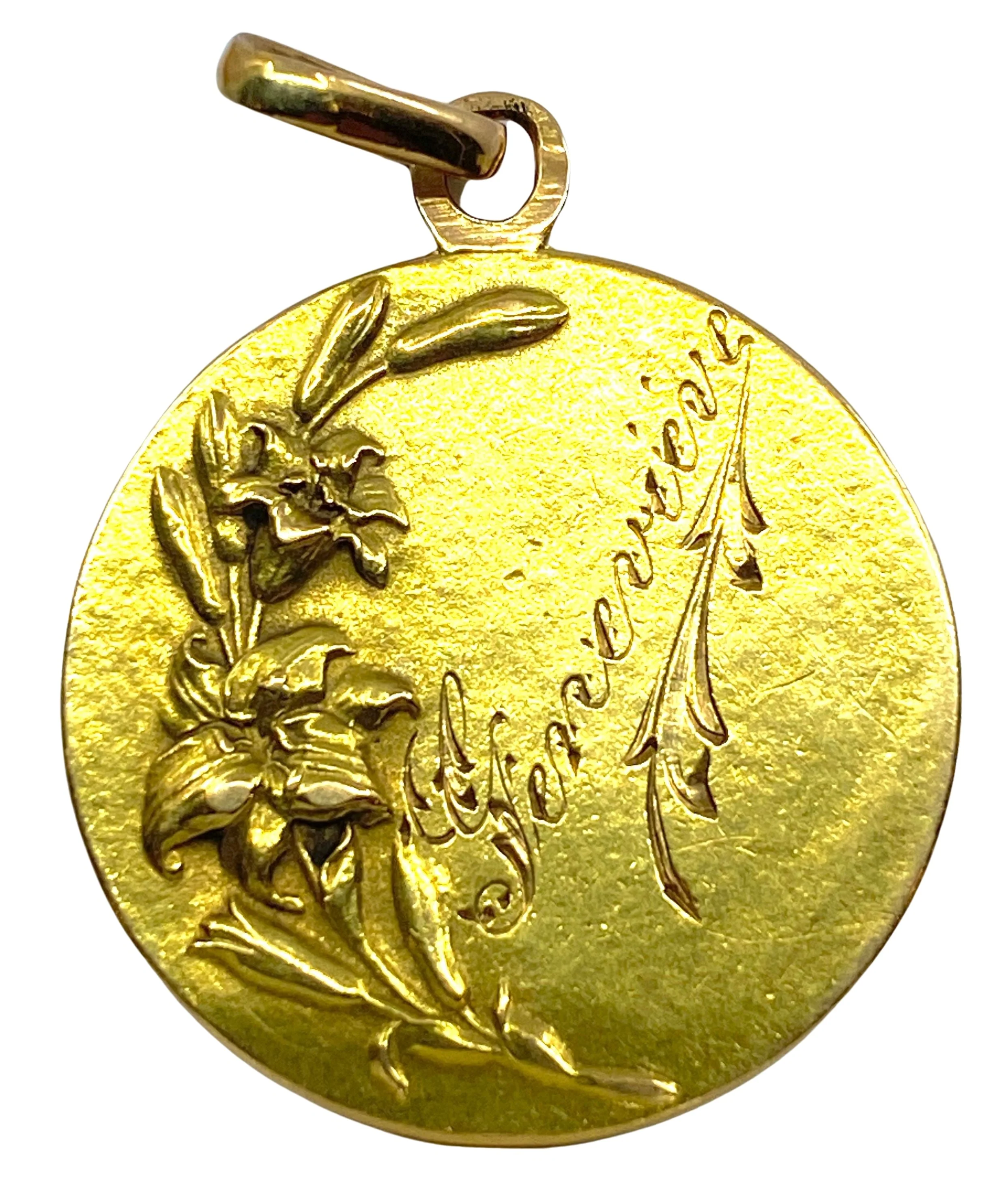 Médaille en or jaune - Image 2