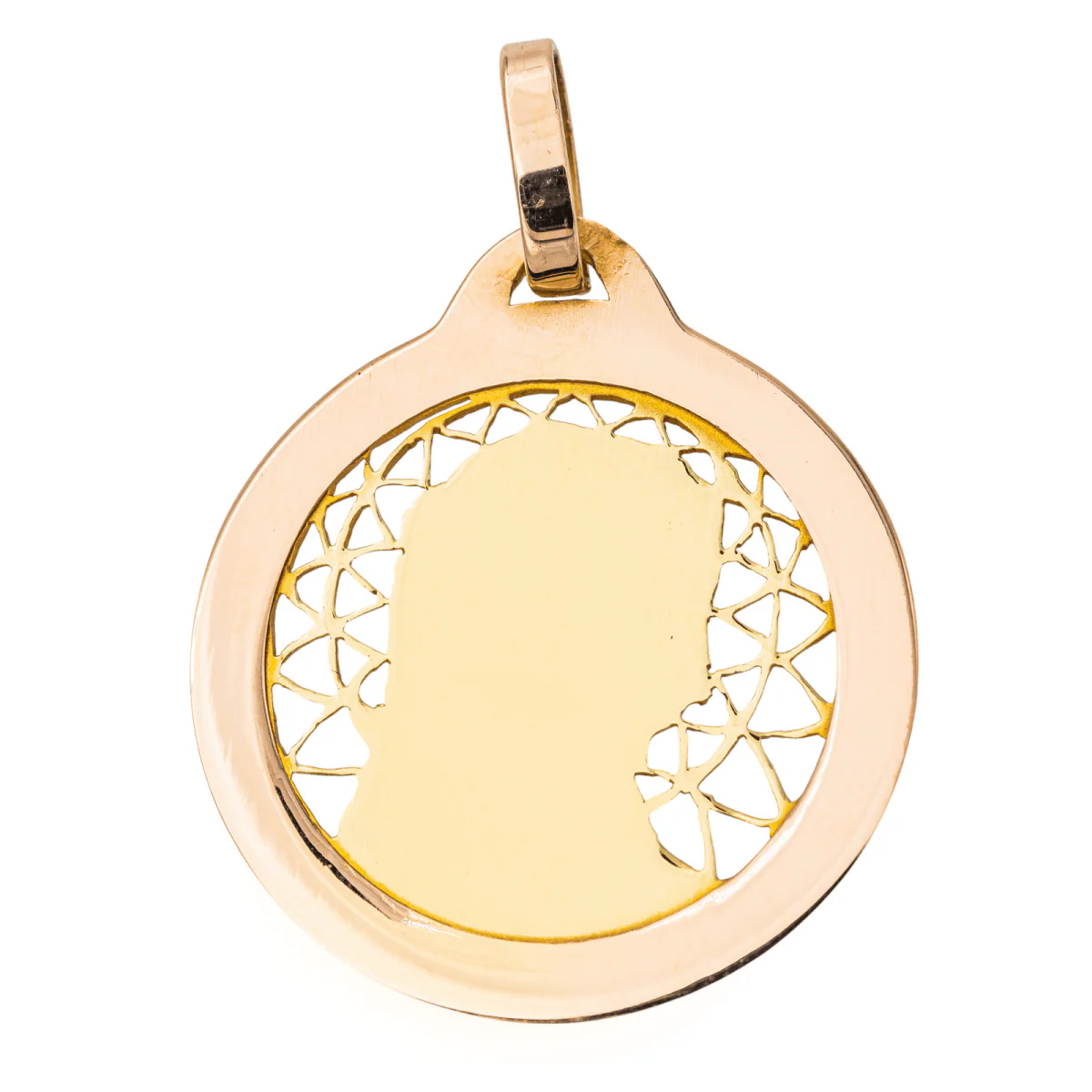 Pendentif en or jaune et or rose - Image 2