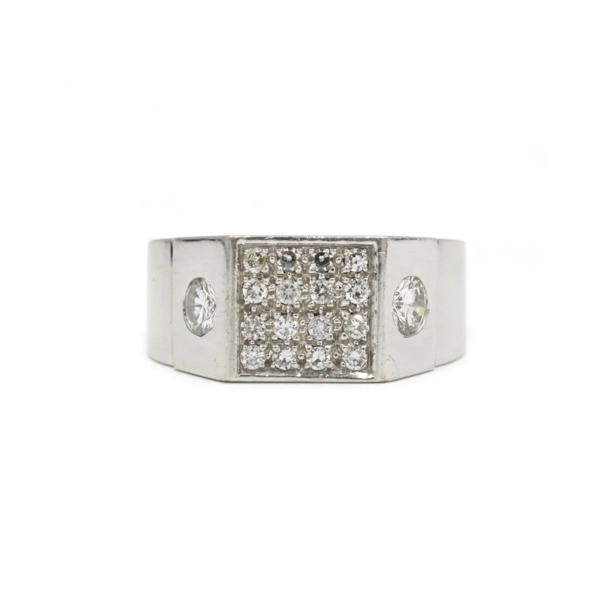 Chevalière - Or & Diamants