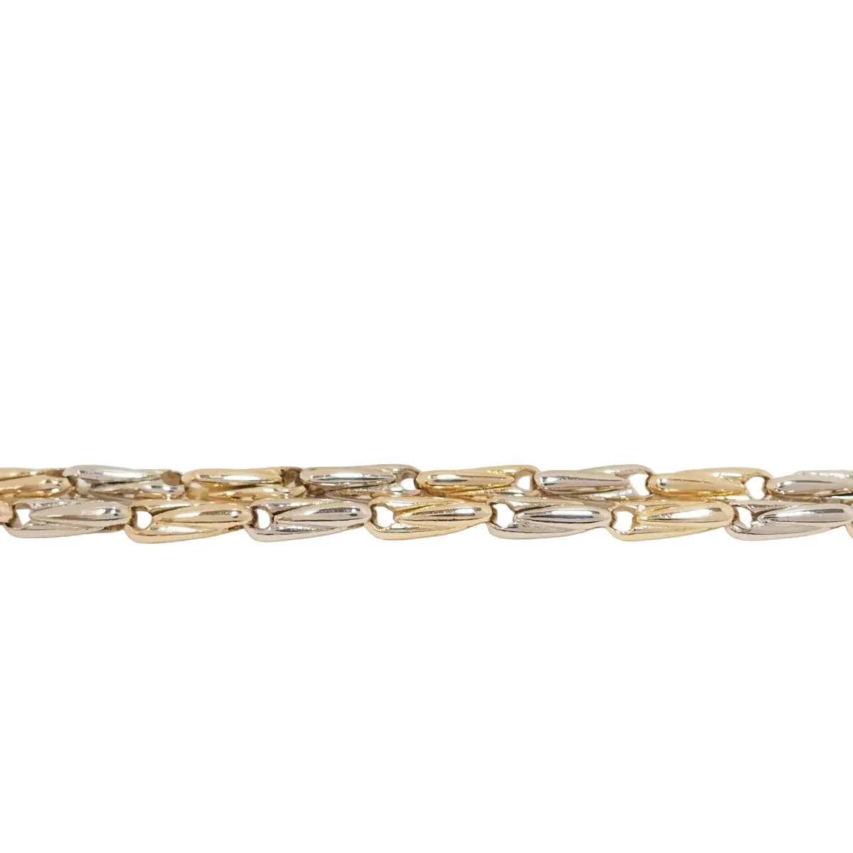 Collier Sautoir Cartier en or jaune grain d' avoine - Image 4