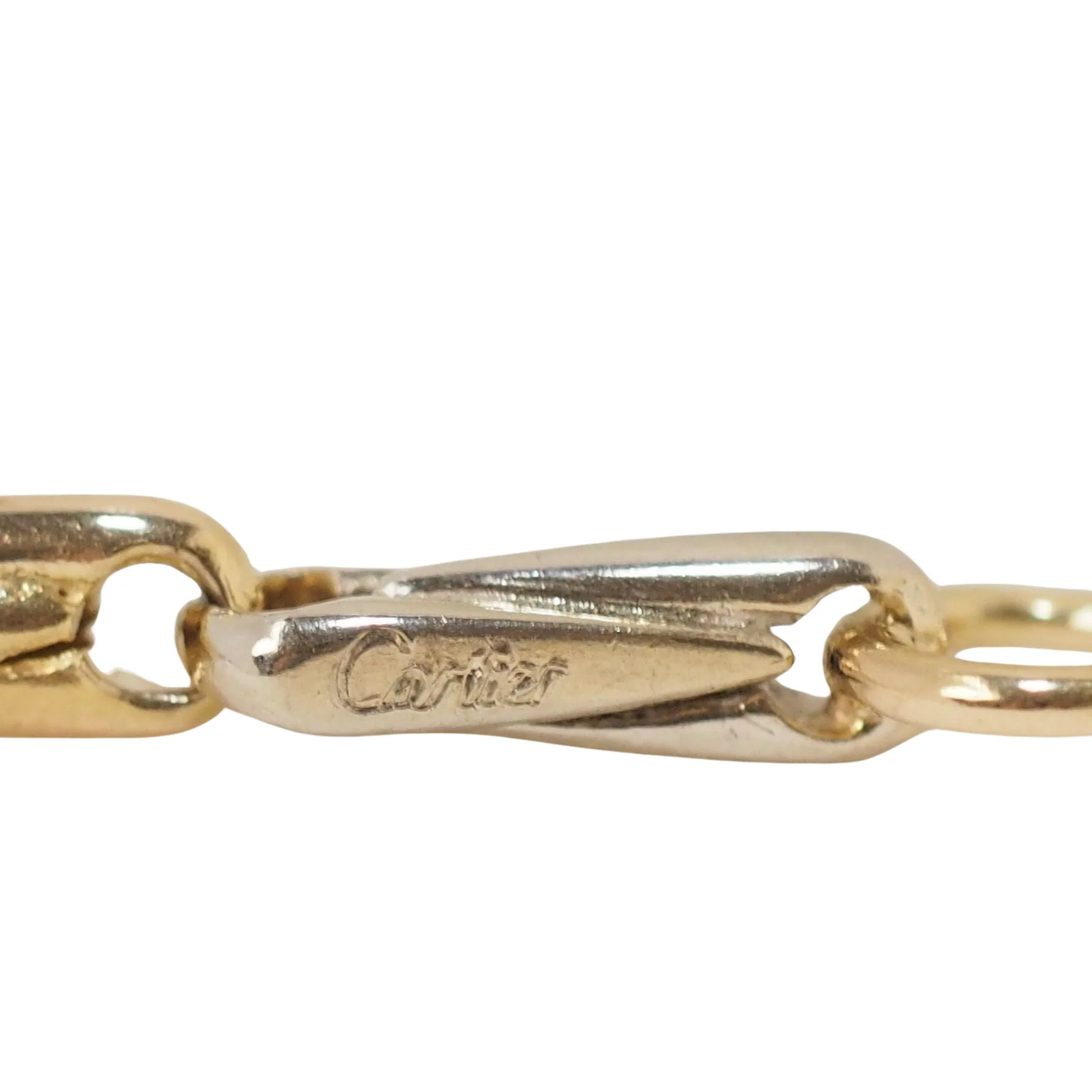 Collier Sautoir Cartier en or jaune grain d' avoine - Image 5