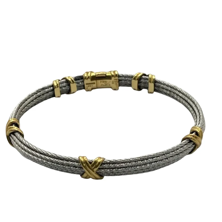 Bracelet FRED "Force 10" en or jaune - Image 2