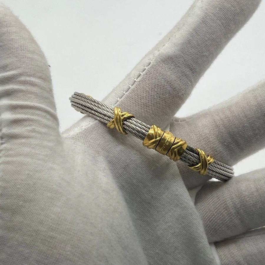 Bracelet FRED "Force 10" en or jaune - Image 6