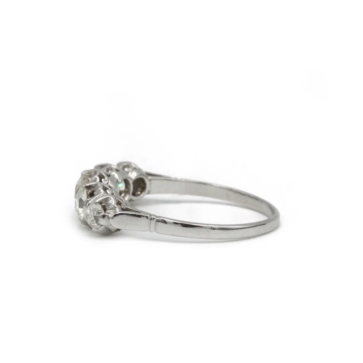 Bague - Platine & Diamants - Image 2