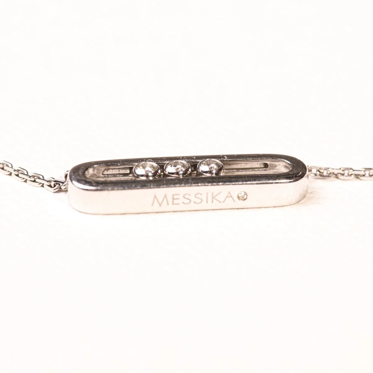 Collier MESSIKA "Baby Move" diamants en or blanc - Image 4