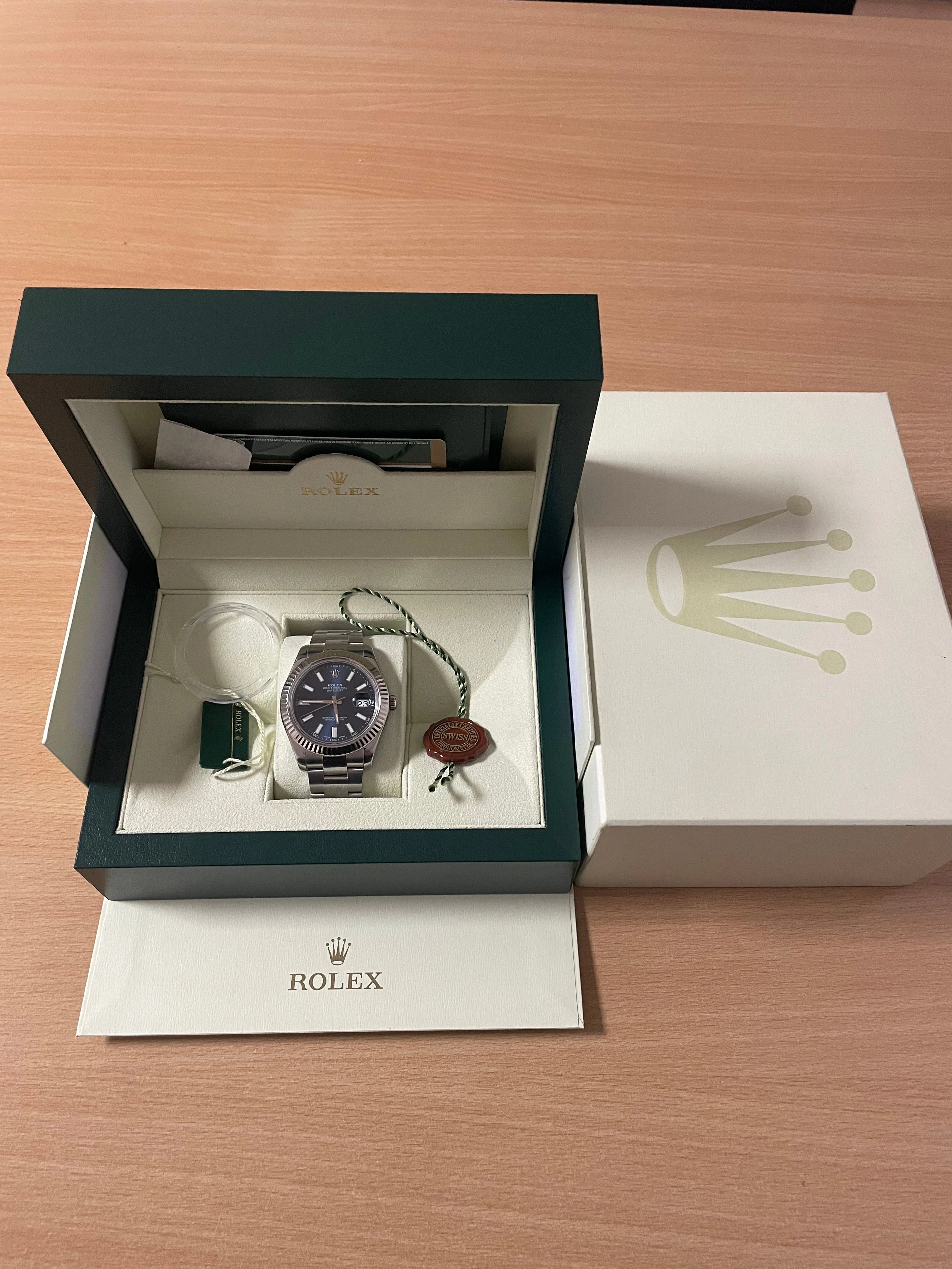 Rolex datejust II 41mm Blue - Image 2