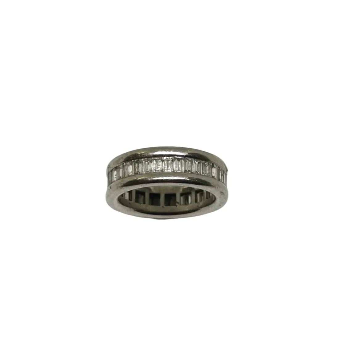 Bague, alliance diamants tour complet 1,44cts - Image 2