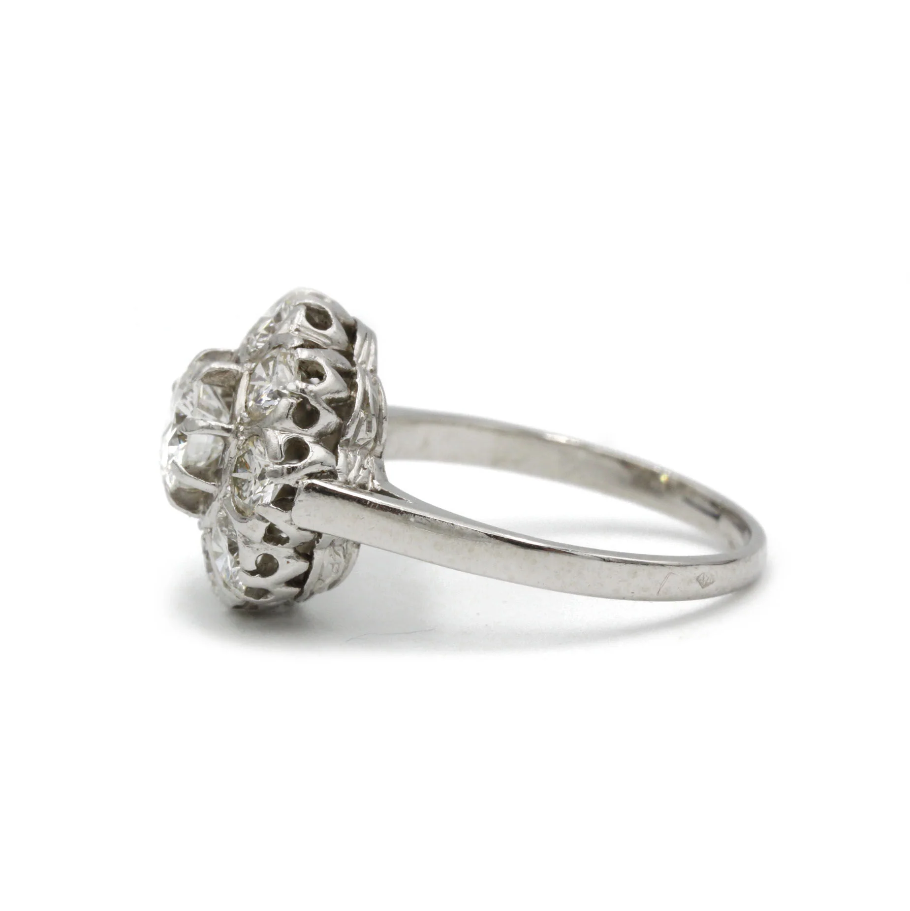 Bague - Platine & Diamants - Image 2