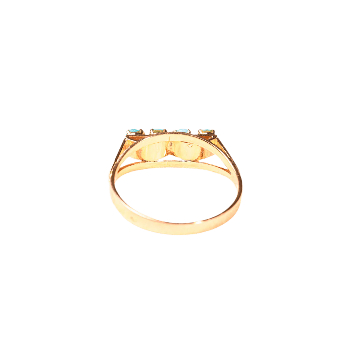 Bague Jonc en or rose - Image 3