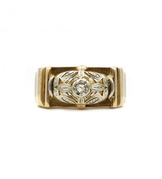 Bague - Or Et Diamants