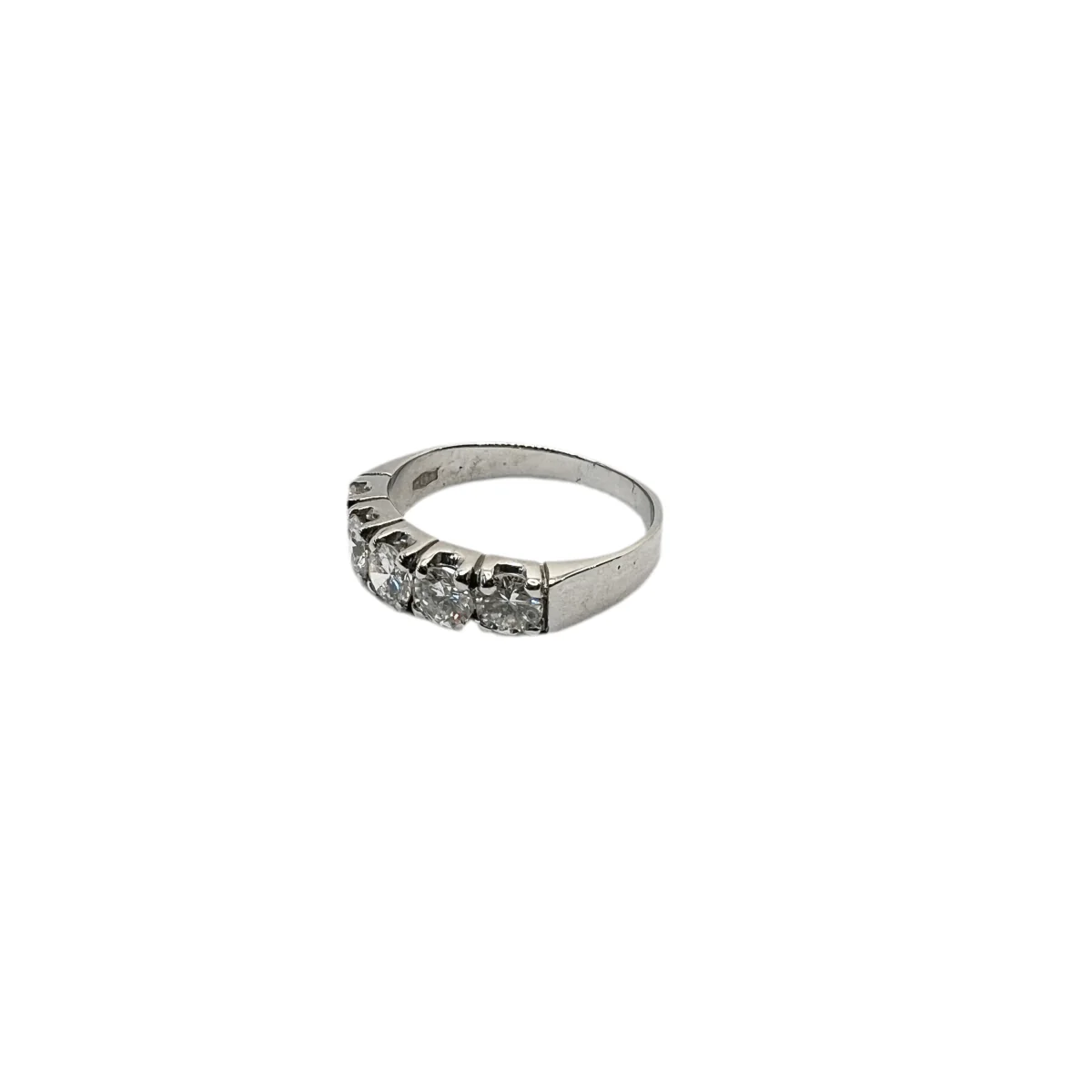 Bague GIOVANNETTI en or blanc et diamants - Image 2