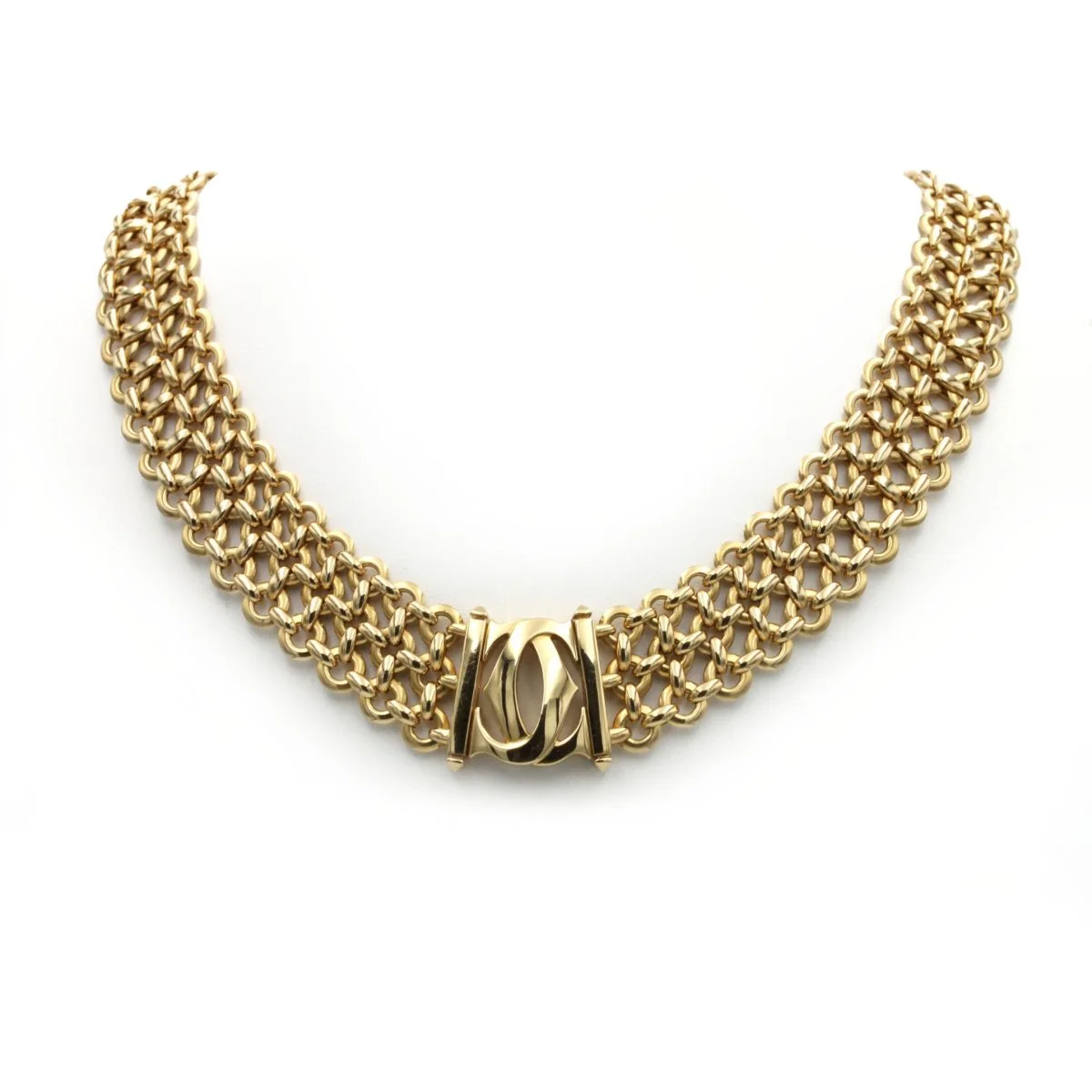 Collier Pénélope Double C Or jaune - CARTIER
