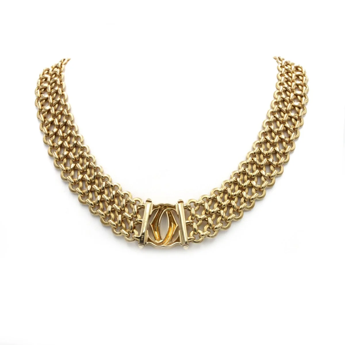 Collier Pénélope Double C Or jaune - CARTIER - Image 2