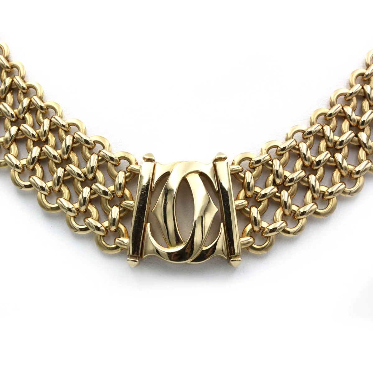 Collier Pénélope Double C Or jaune - CARTIER - Image 3