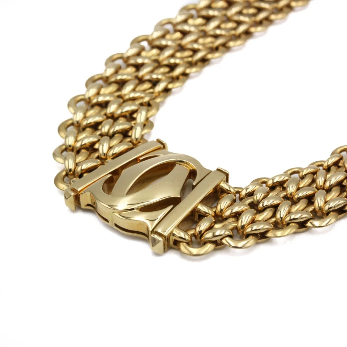 Collier Pénélope Double C Or jaune - CARTIER - Image 4