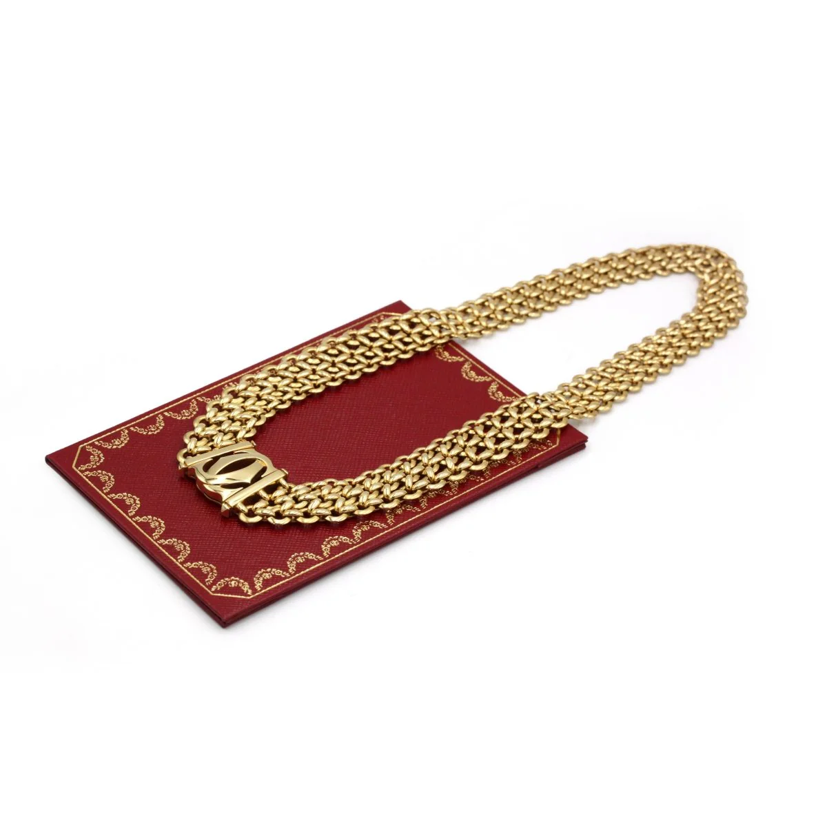 Collier Pénélope Double C Or jaune - CARTIER - Image 8