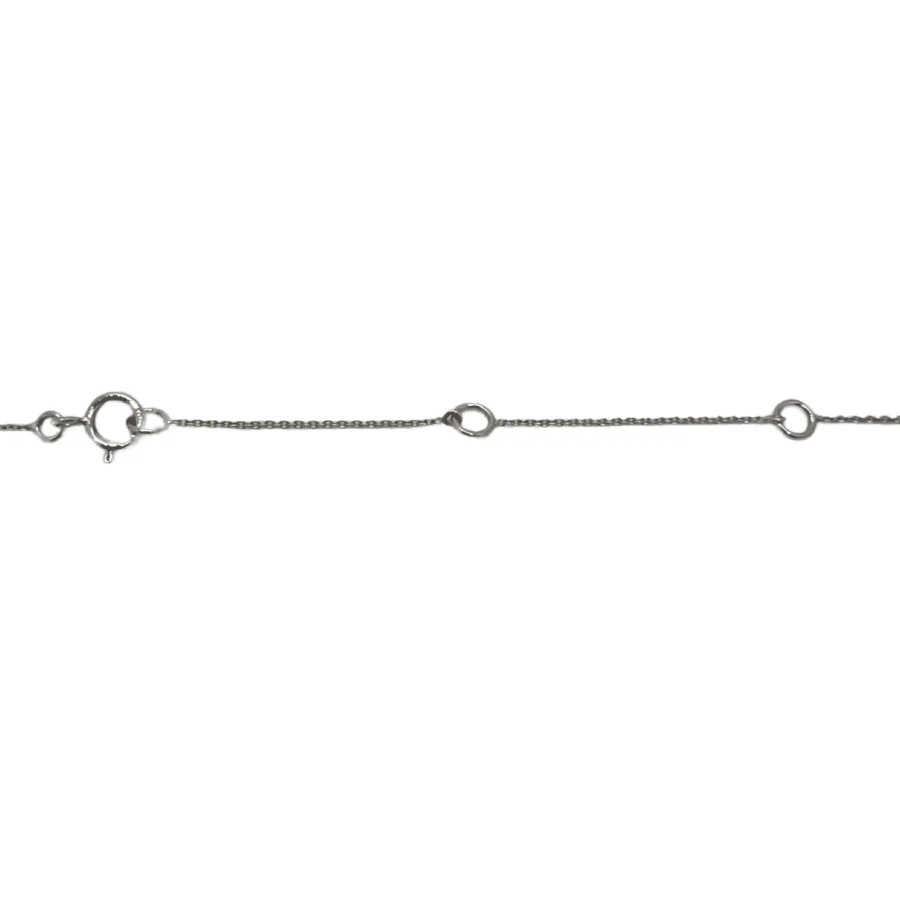 Collier Pendentif en or blanc et diamants - Image 2