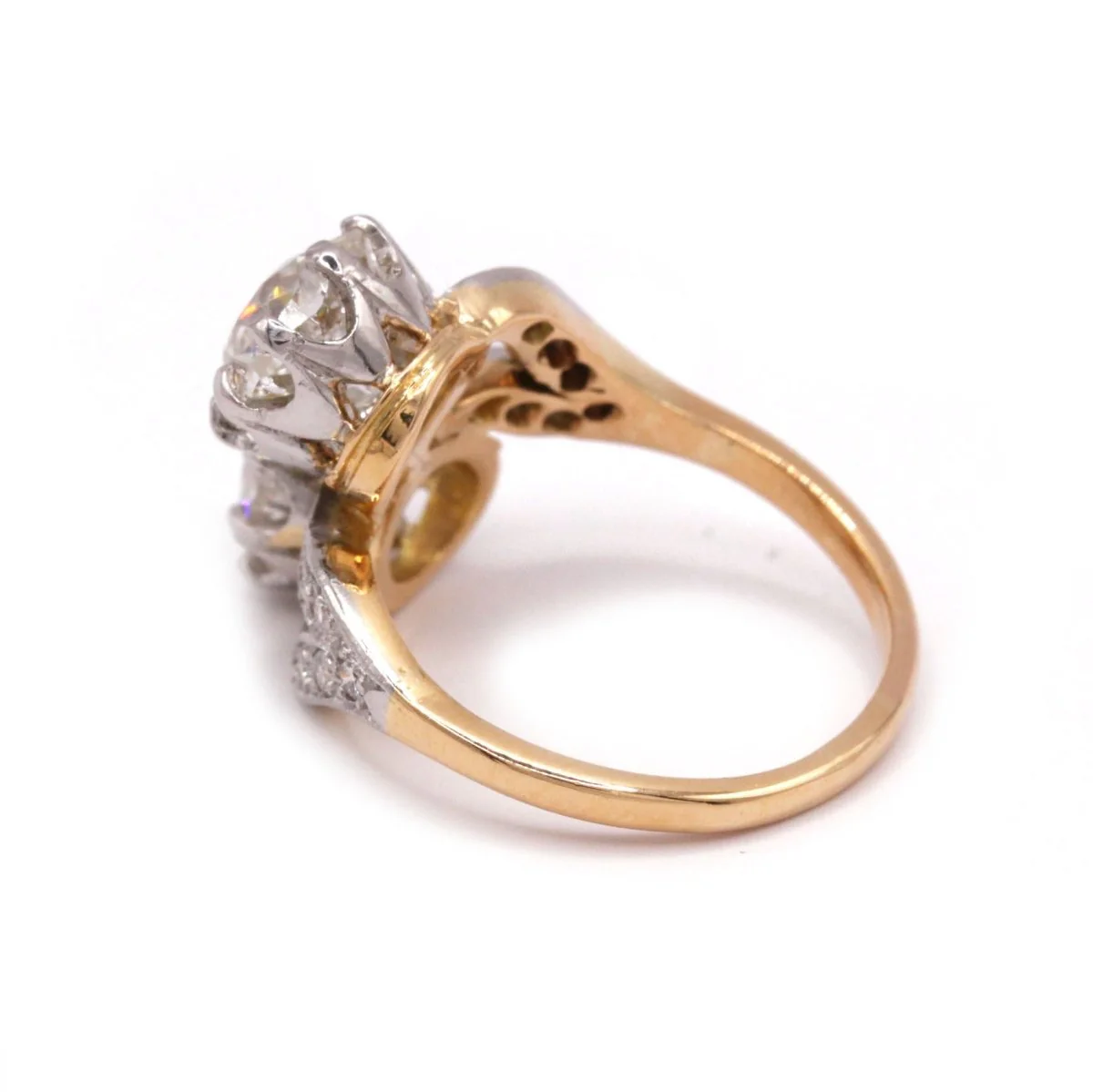 Bague Toi et Moi - Or et diamants - Image 4