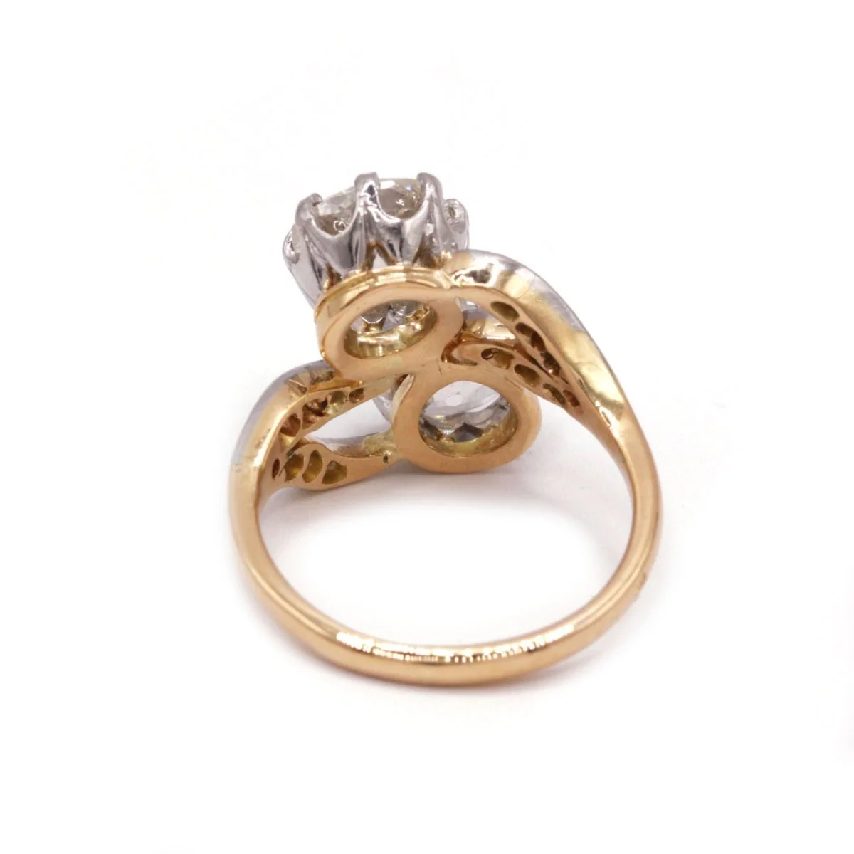Bague Toi et Moi - Or et diamants - Image 5