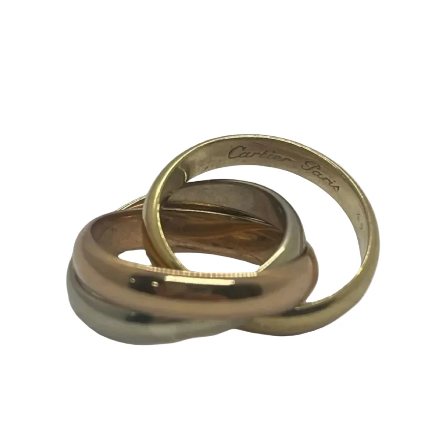 Bague CARTIER "Trinity" en or jaune, or blanc, et or rose - Image 3