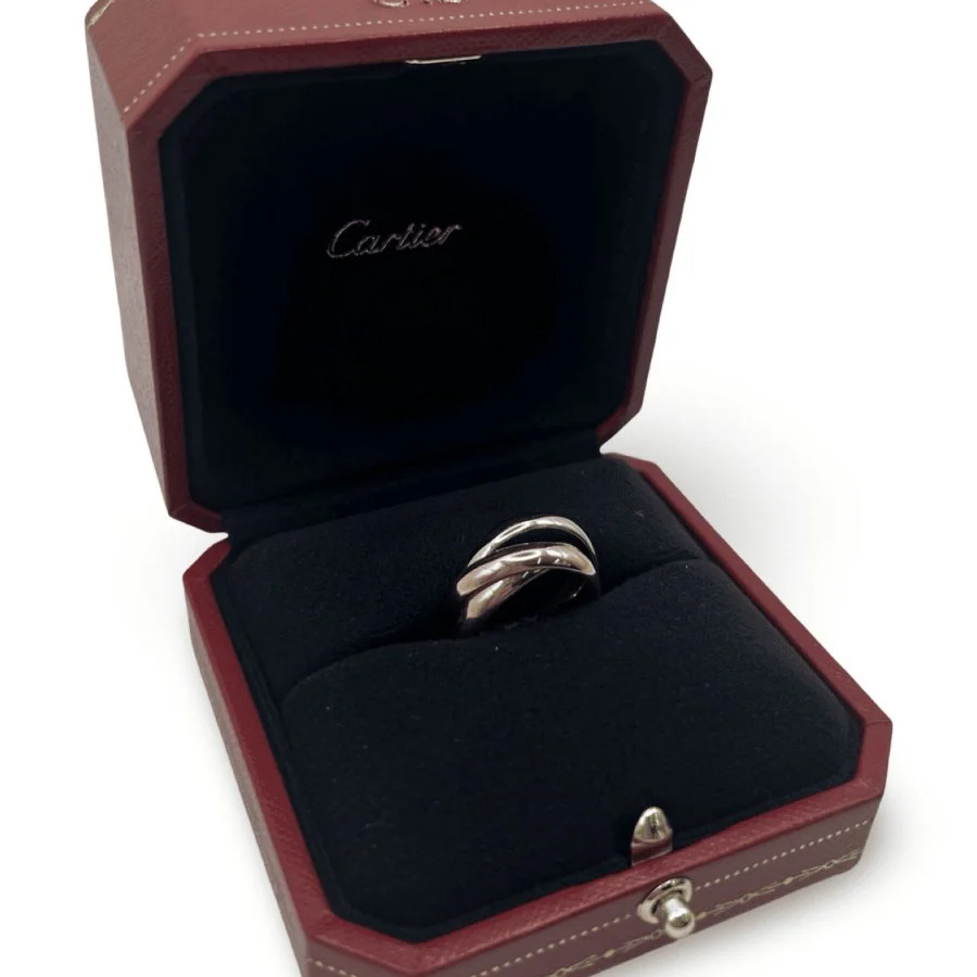 Bague CARTIER "Trinity" en or jaune, or blanc, et or rose - Image 4