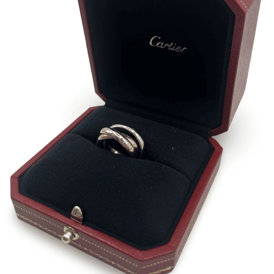 Bague CARTIER "Trinity" en or jaune, or blanc, et or rose - Image 5