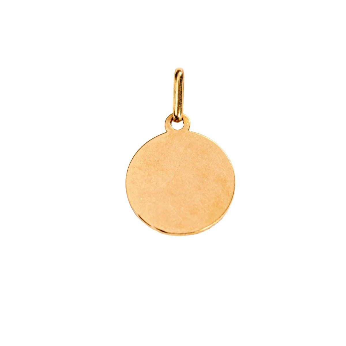 Médaille d'amour AUGIS ronde "Plus qu'hier moins que demain" - Image 3
