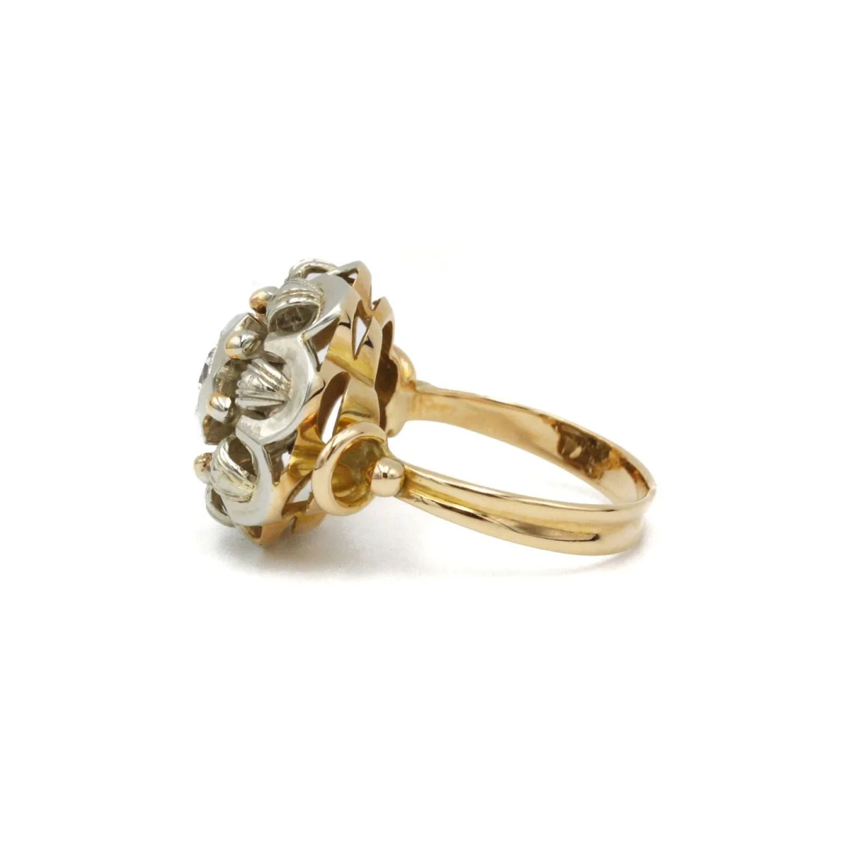 Bague - Or, Platine & Diamant - Image 2