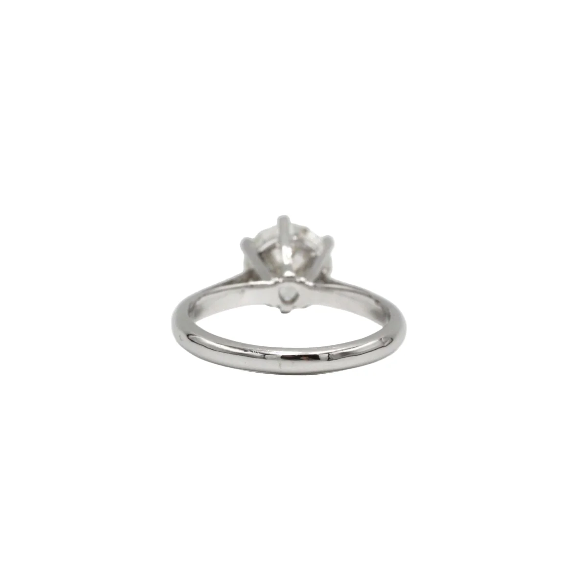 Solitaire - Or blanc & Diamant 1,45 cts - Image 3