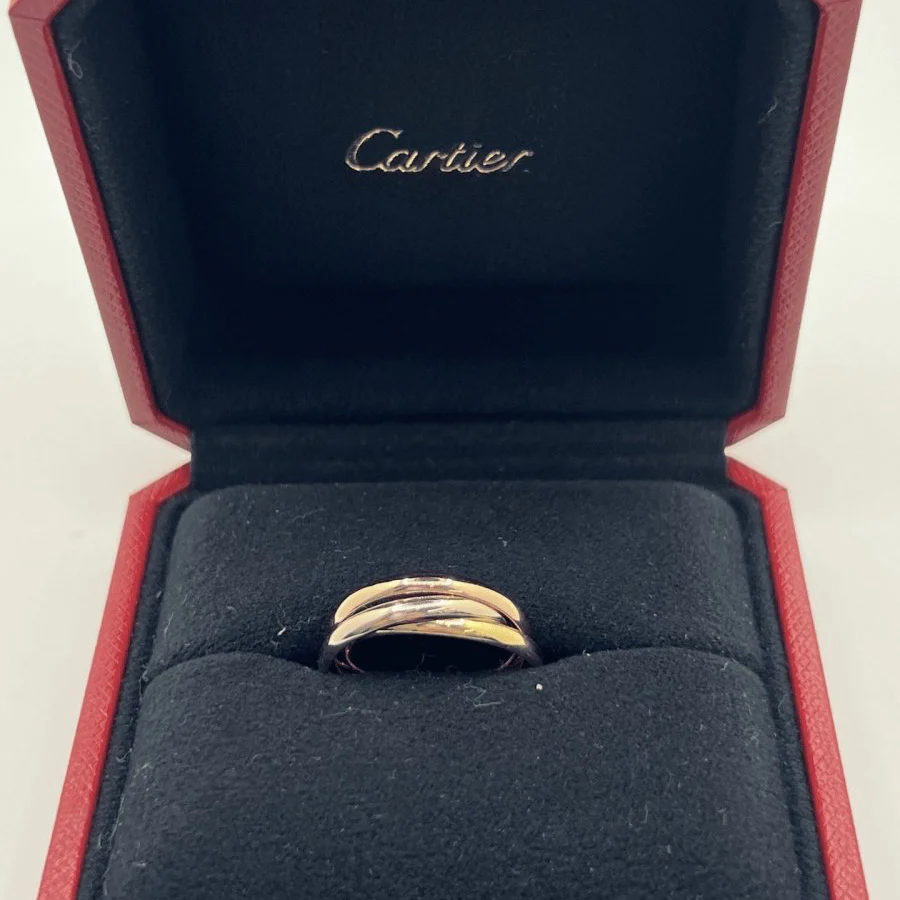 Bague CARTIER "Trinity" en or jaune, or blanc, et or rose - Image 5