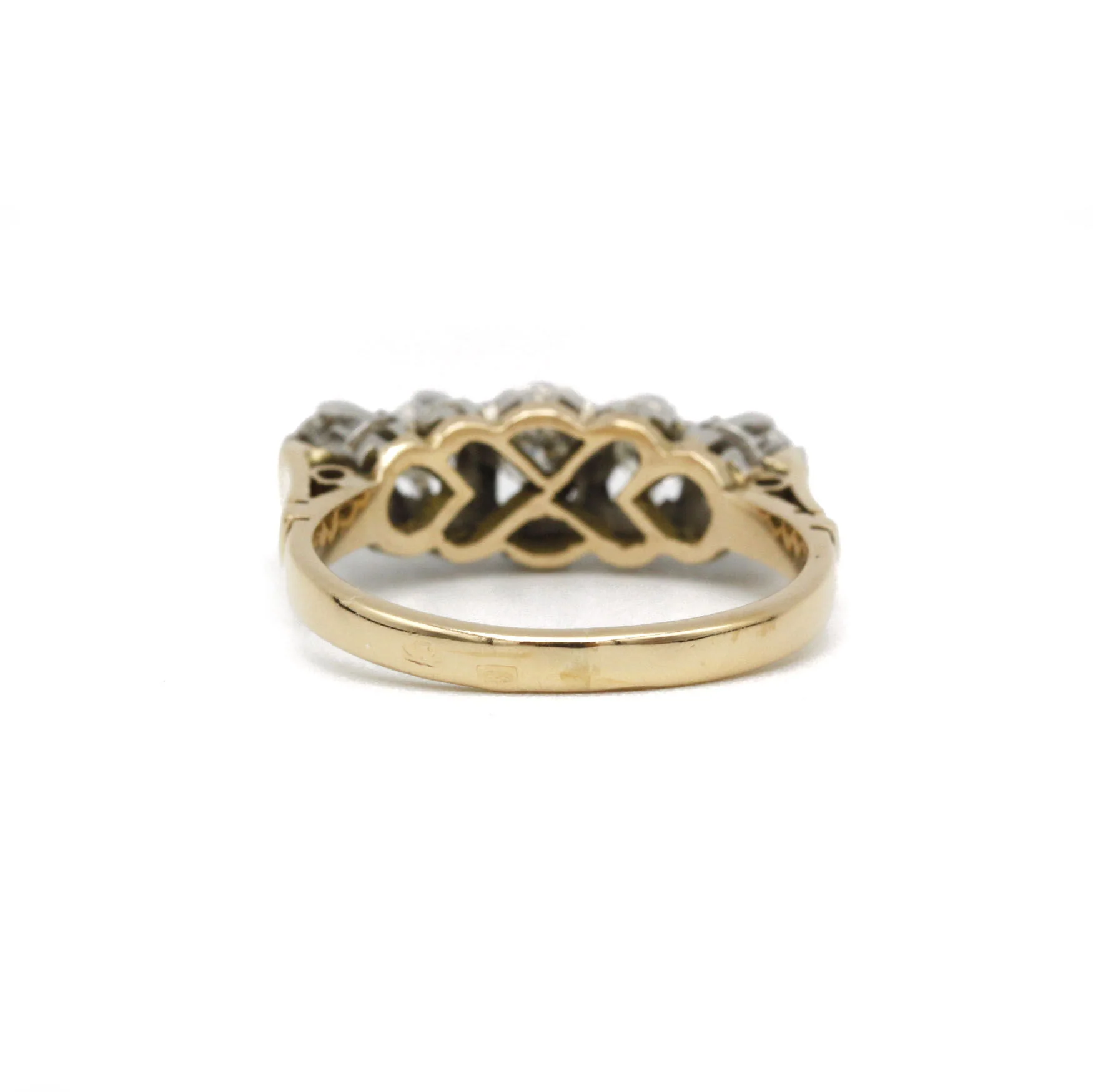 Bague - Or, Platine & Diamants - Image 3