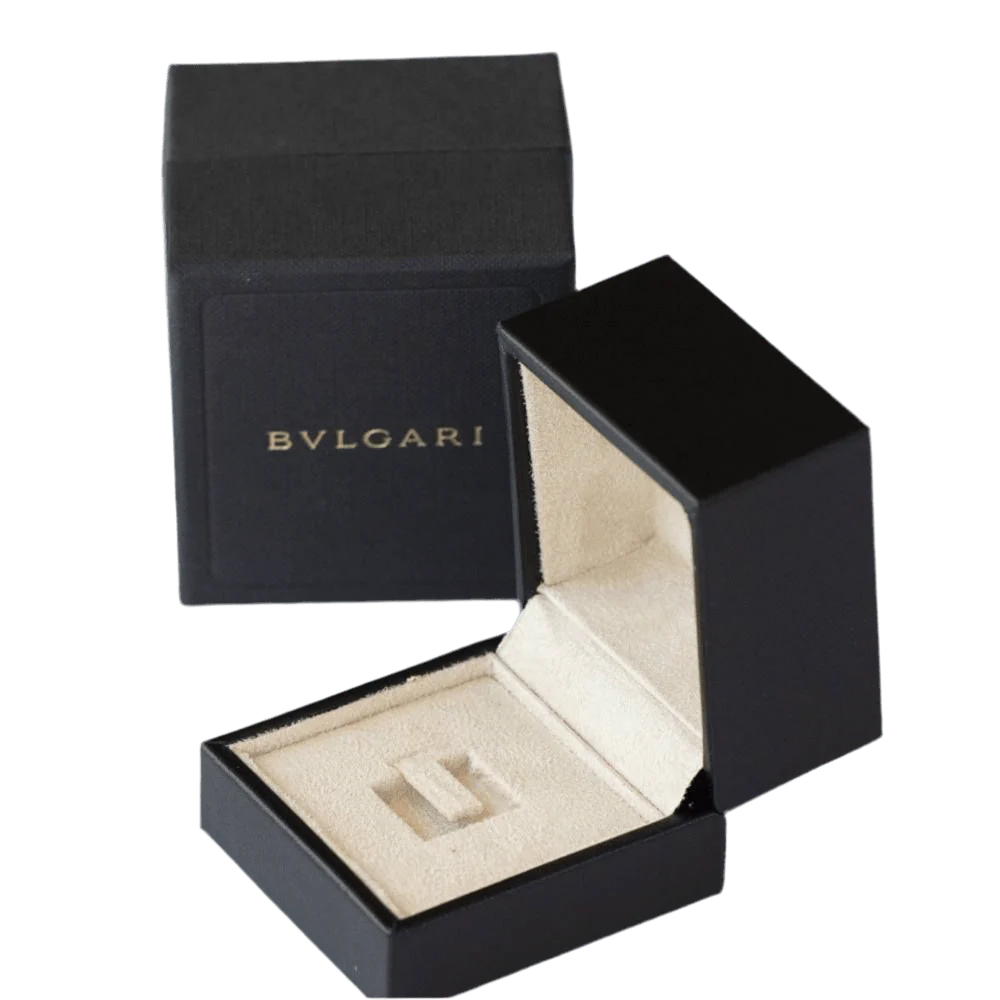 Bague BVLGARI "B.Zero1" en or rose, céramique et diamants - Image 6