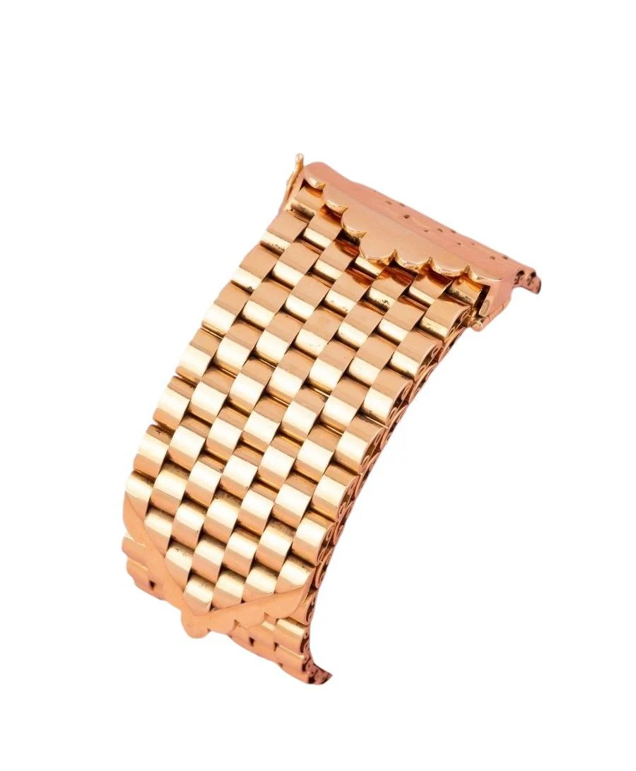 Bracelet ceinture souple en or jaune 18k - Image 4