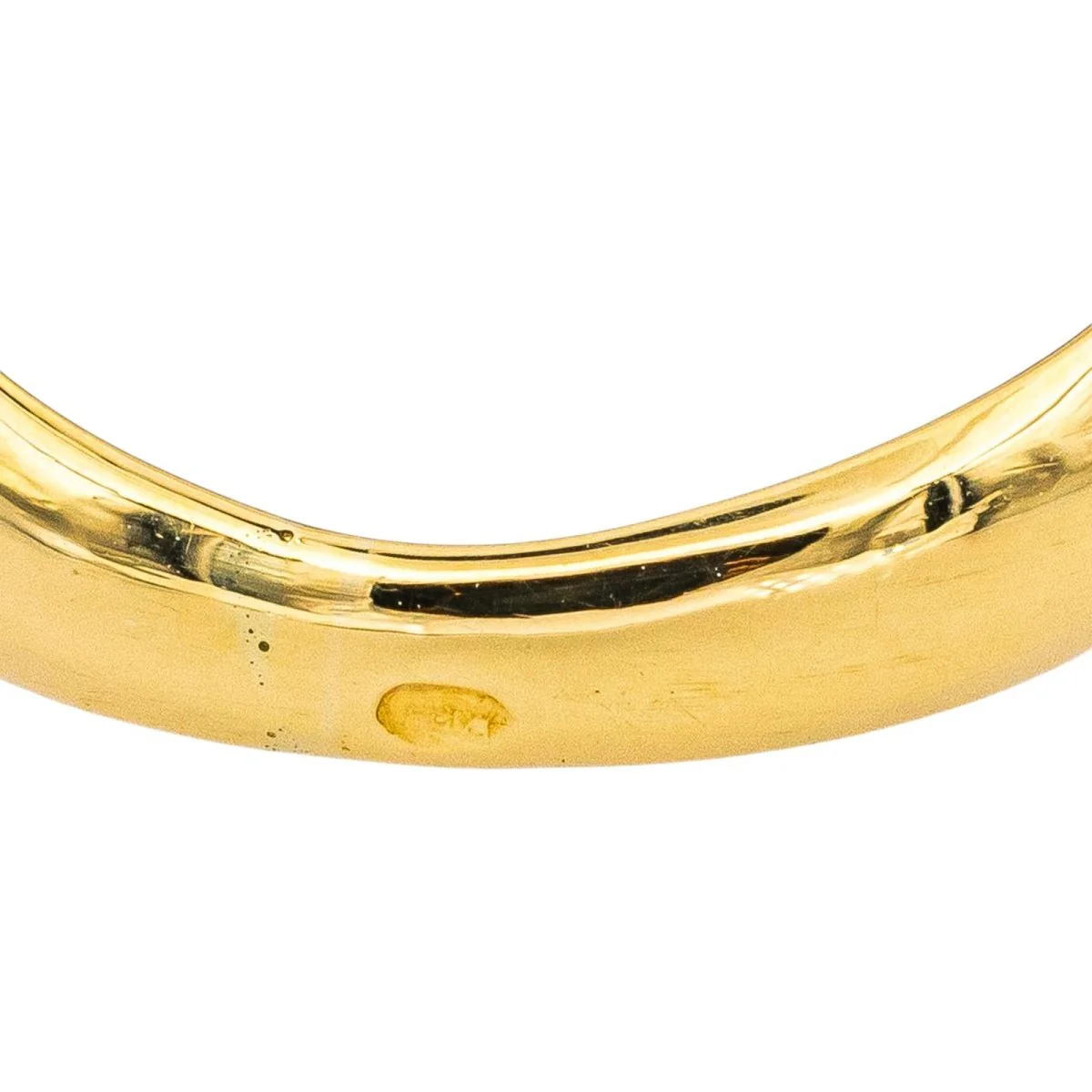 Bague Toi & Moi en or jaune, topazes et diamants - Image 7
