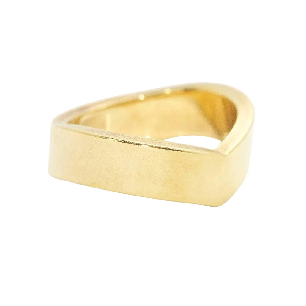 Bague NIESSING "PIK" en or jaune - Image 5