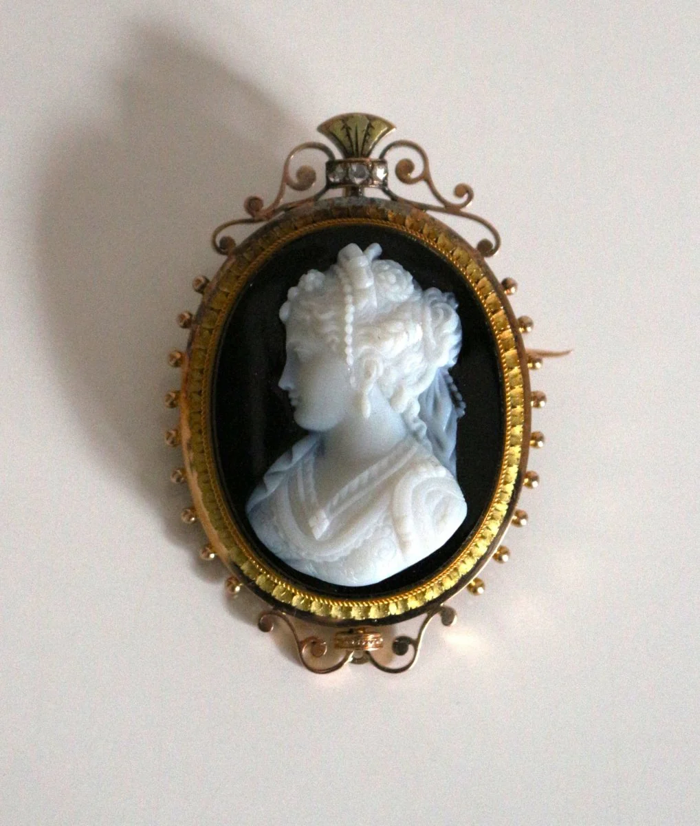 Broche Camée Sur Onyx Napoléon III - Image 5