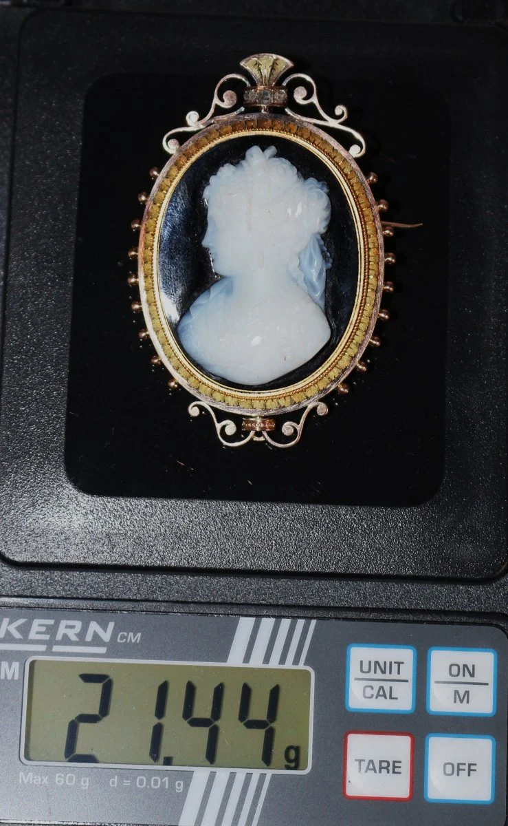 Broche Camée Sur Onyx Napoléon III - Image 6