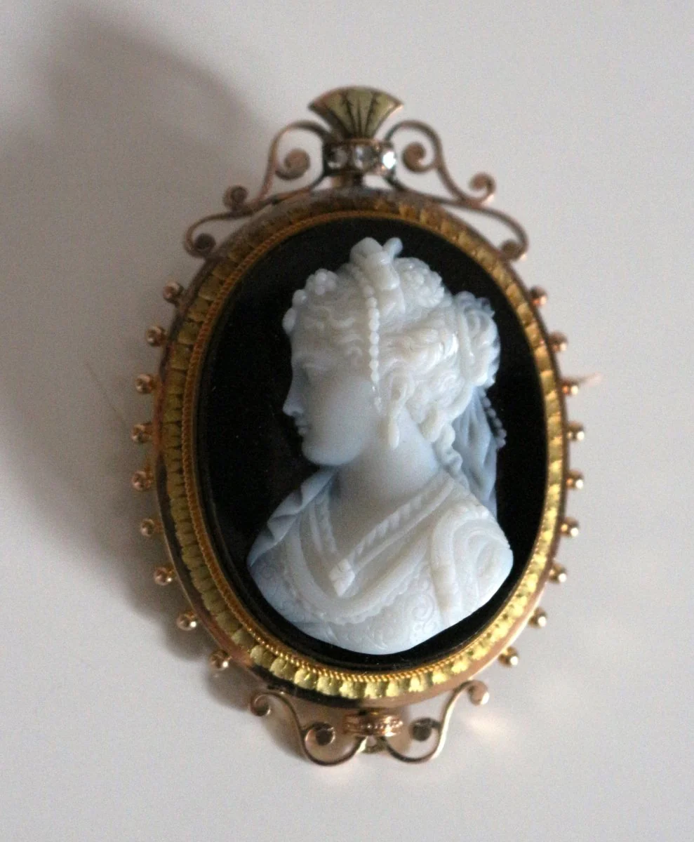 Broche Camée Sur Onyx Napoléon III - Image 7