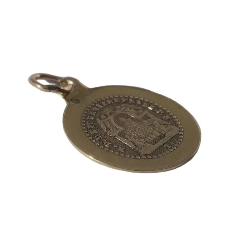Médaille en or jaune et or rose - Image 4