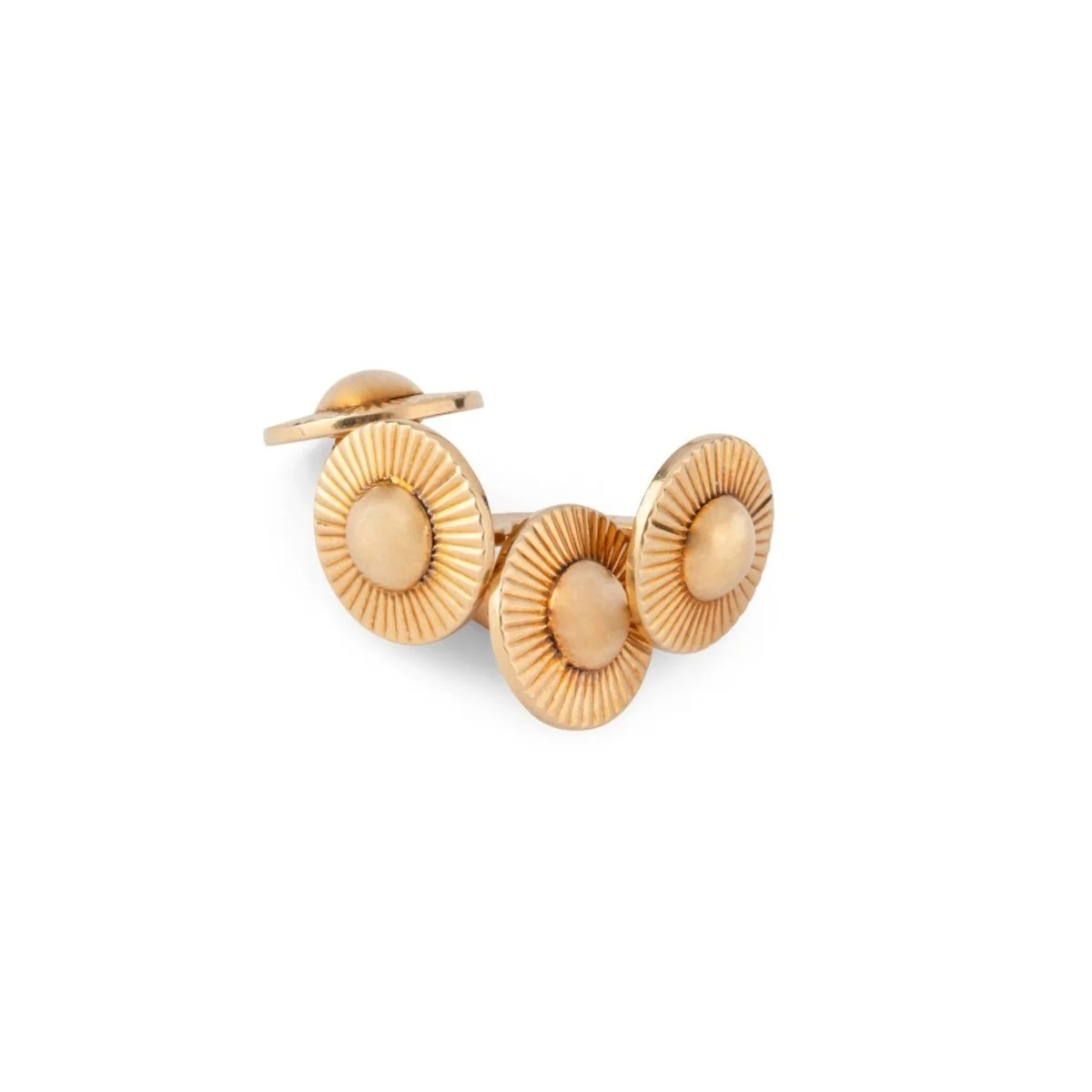 Boutons de manchette CARTIER en or jaune - Image 2
