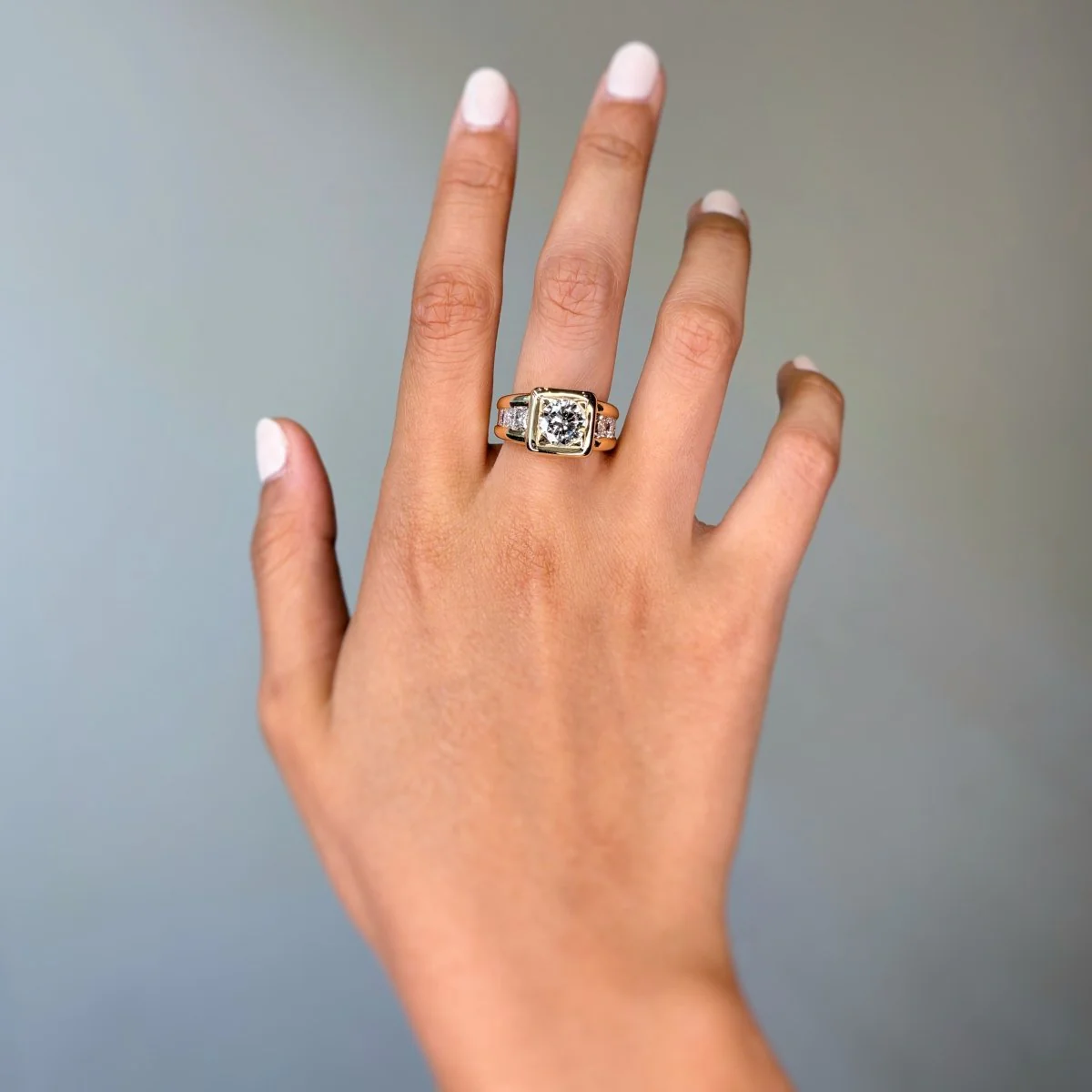 Bague - Or & Diamants - Image 4