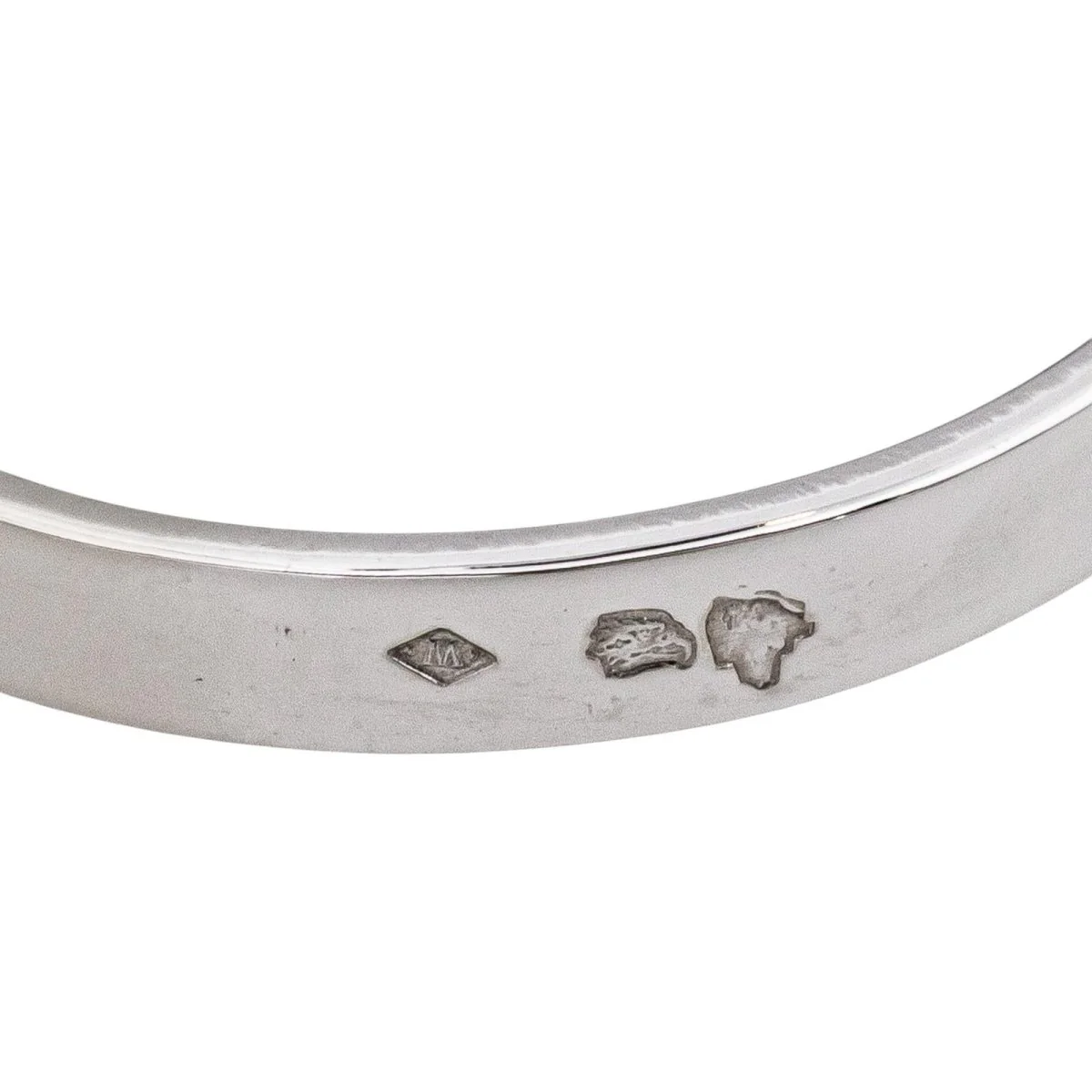 Bague Marguerite en or blanc, platine et diamants - Image 7