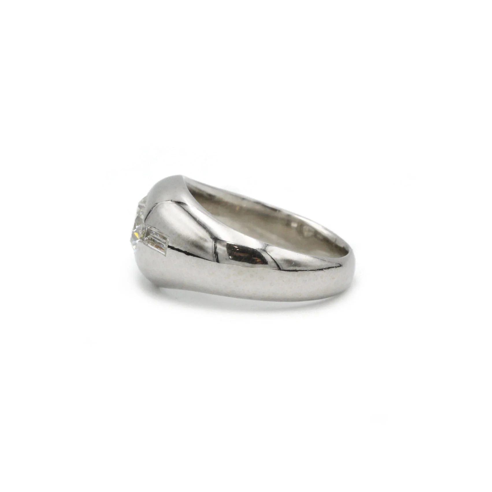 Bague - Platine & Diamants - Image 2