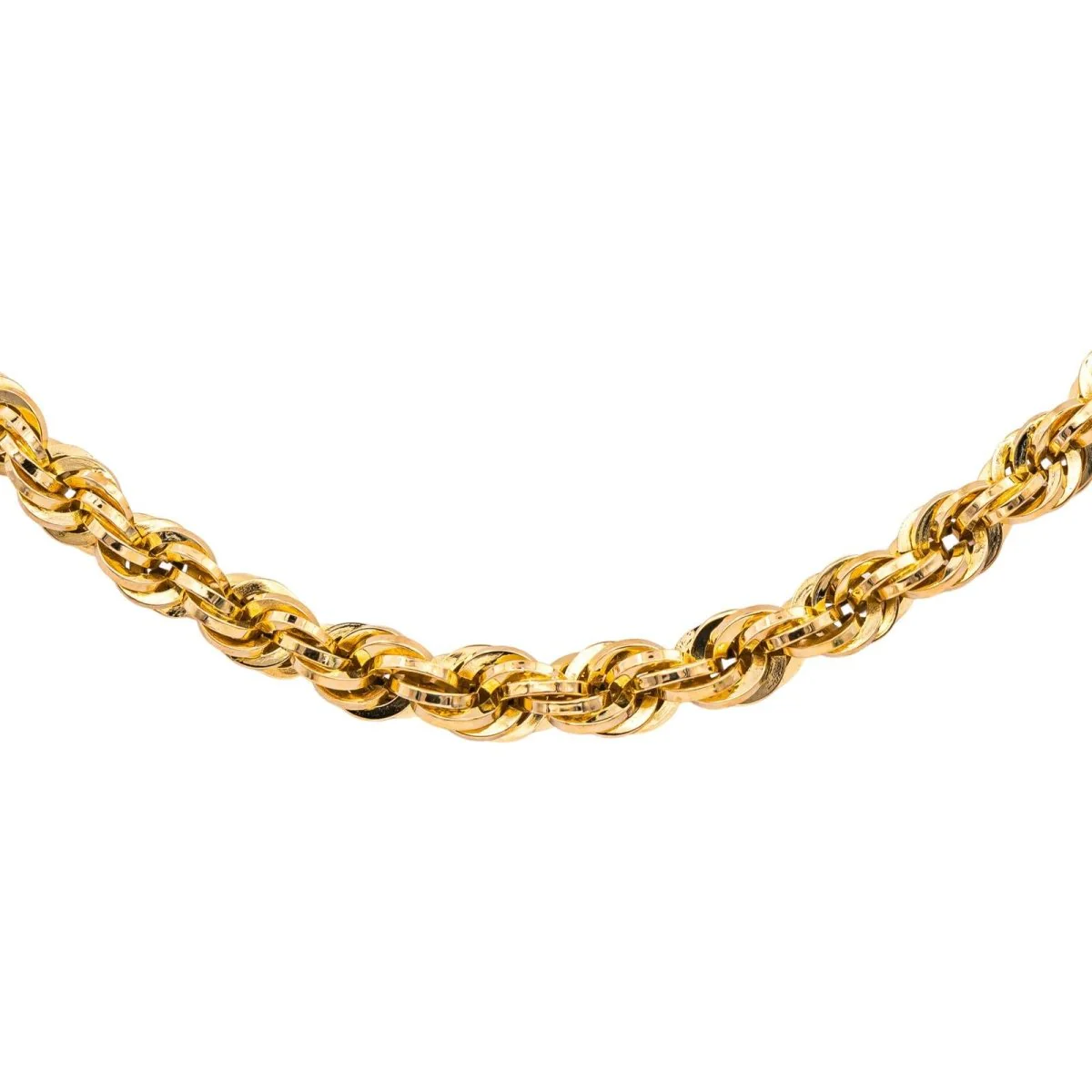 Collier Maille en or jaune - Image 4