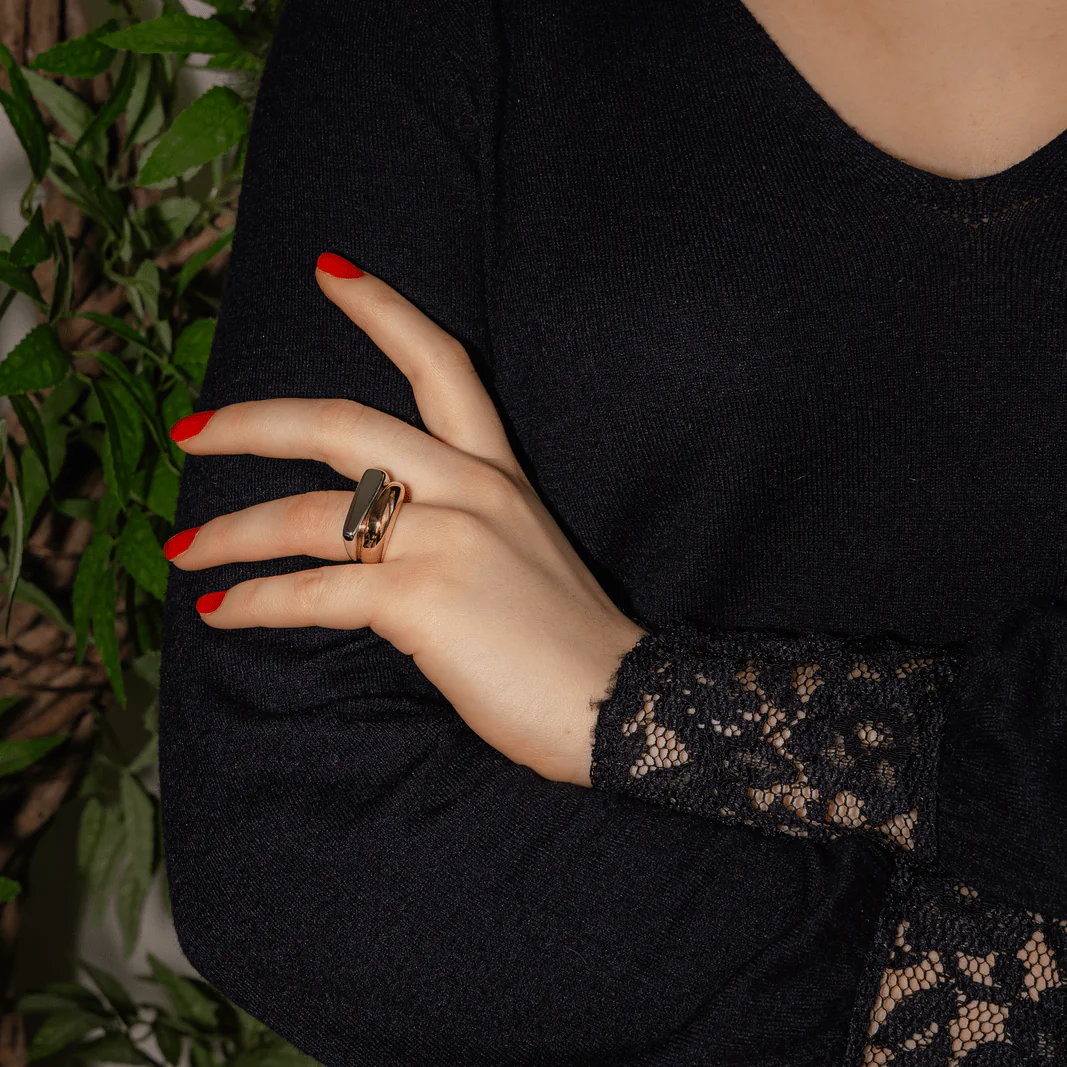 Bague FRED "Success" en or jaune et or blanc - Image 2