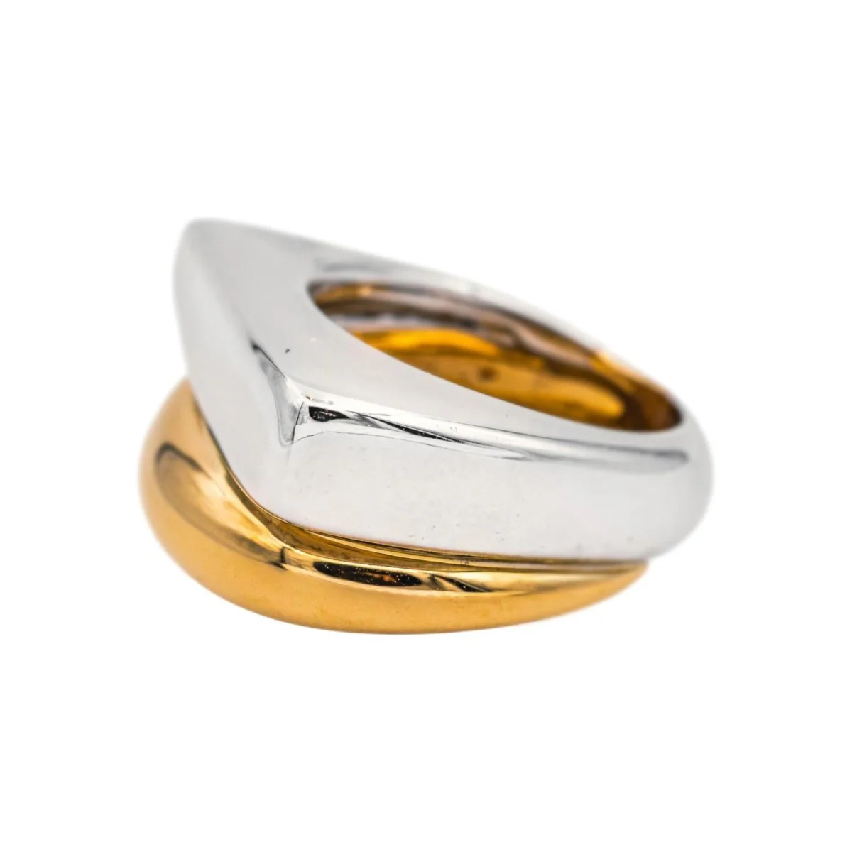 Bague FRED "Success" en or jaune et or blanc - Image 4