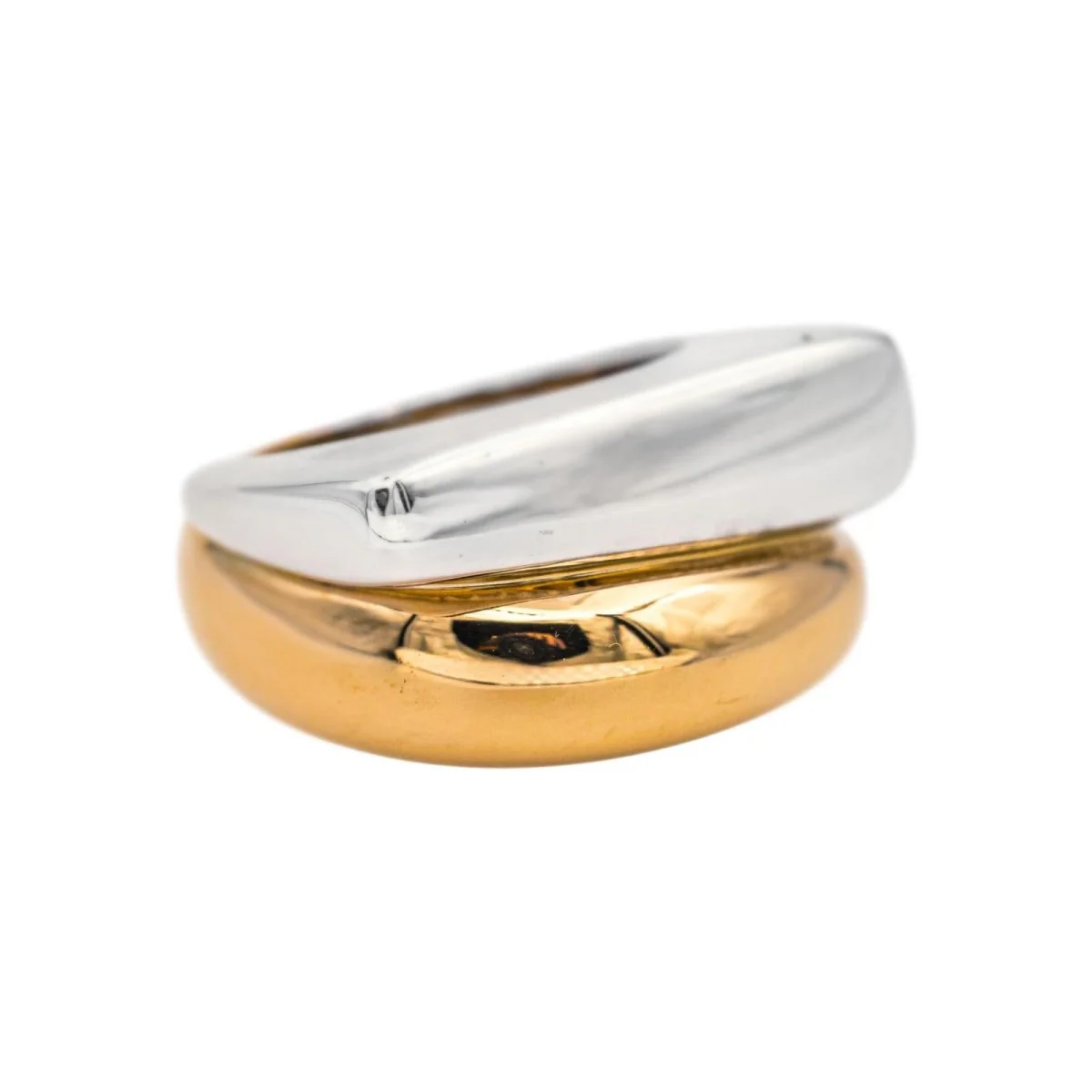 Bague FRED "Success" en or jaune et or blanc - Image 7