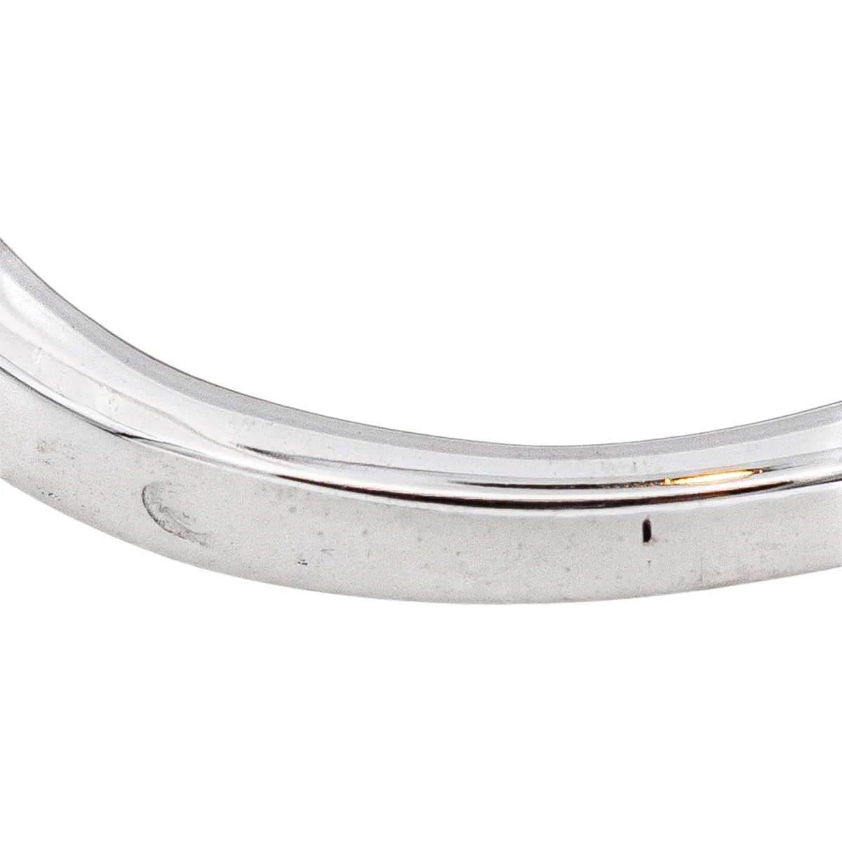 Bague Solitaire en or blanc et perle - Image 7