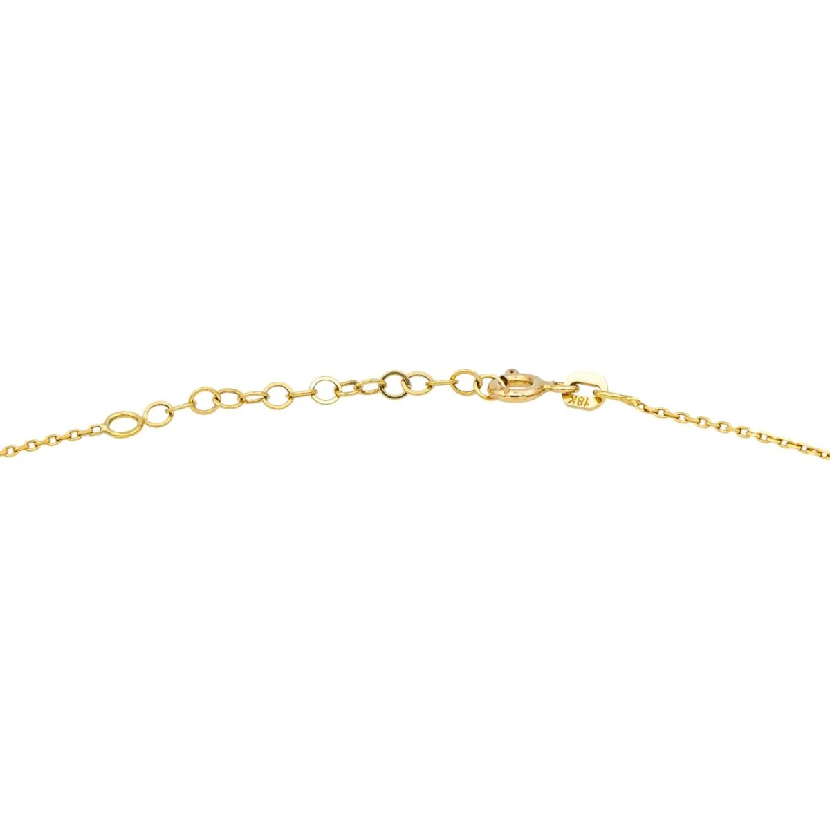 Collier Cravate en or jaune, or blanc et or rose - Image 5