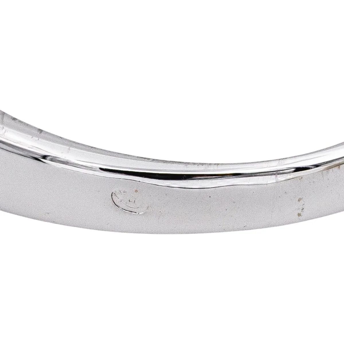 Bague Alliance en or blanc et diamants - Image 7